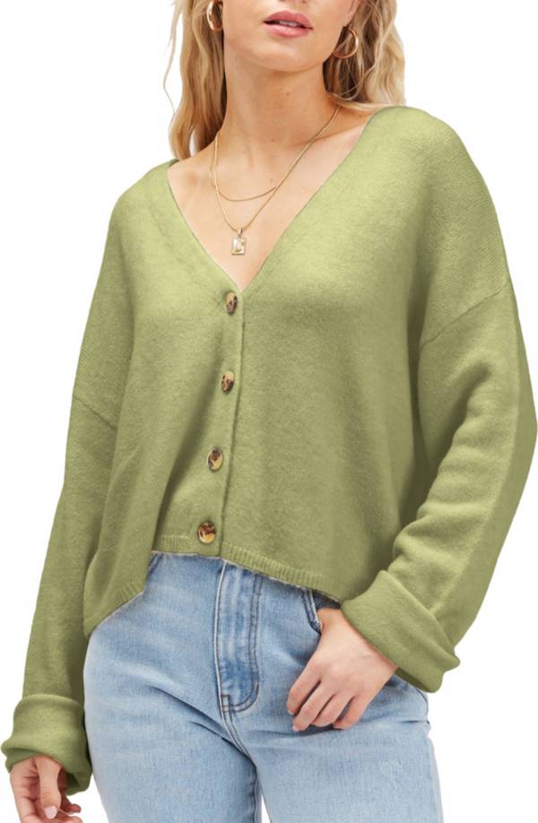 Billabong Women's Cropped Cardigan Sweater