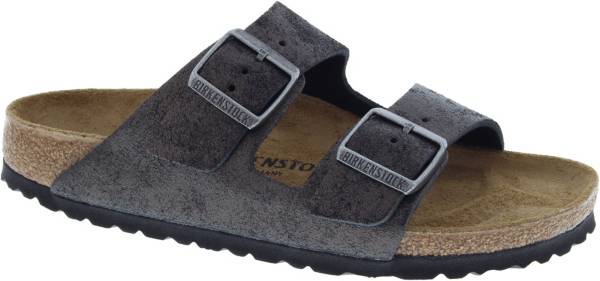 Birkenstock Women's Arizona Washed Metallic Sandals
