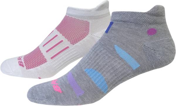 Brooks Empower Her Collection Ghost Midweight Running Socks - 2 Pack