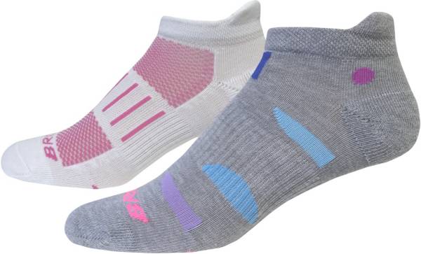 Brooks Empower Her Collection Ghost Midweight Running Socks - 2 Pack