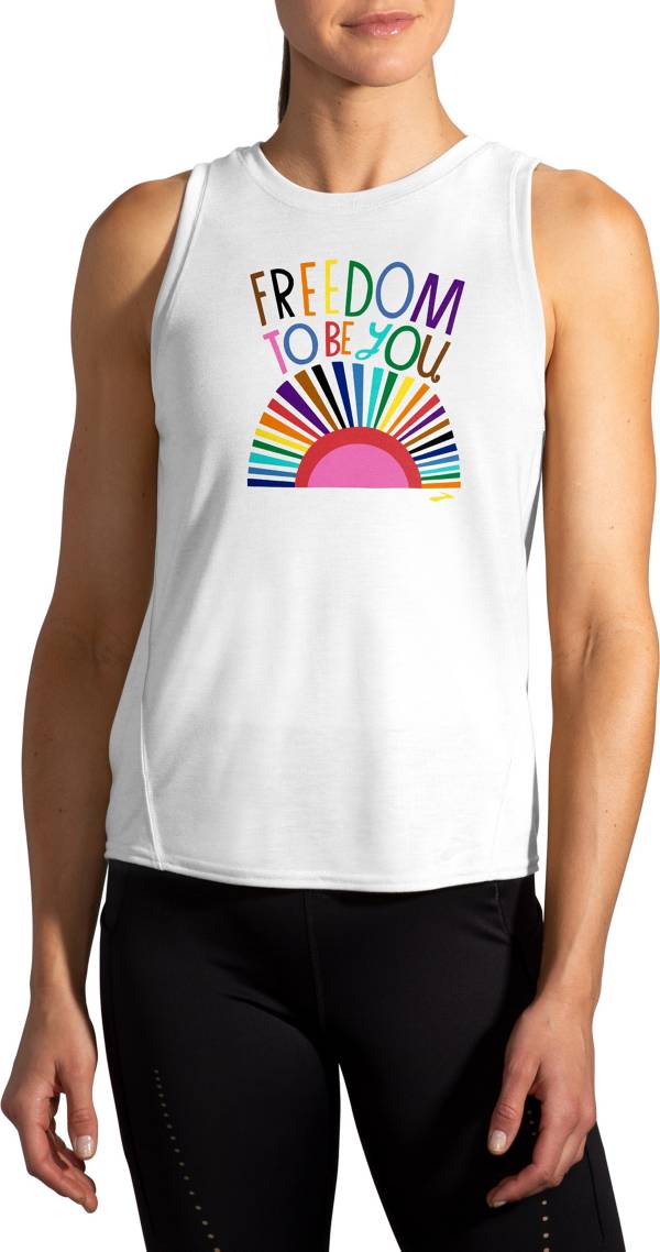 Brooks Women's Freedom To Be You Distance Tank Top