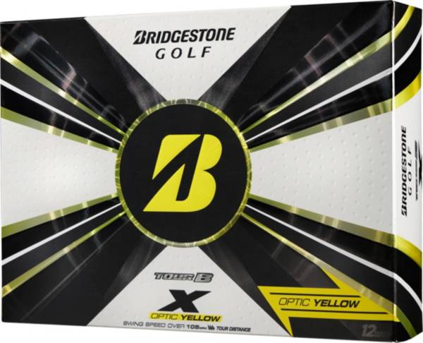 Bridgestone 2022 Tour B X Yellow Golf Balls