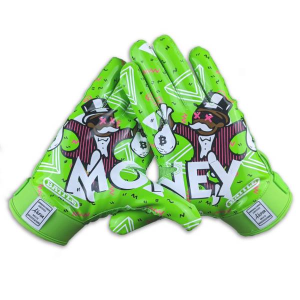 Battle Adult Money Man 2.0 Football Receiver Gloves product image
