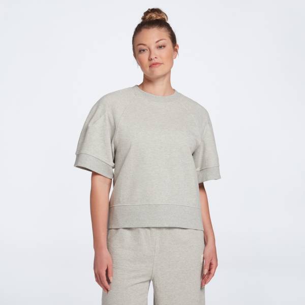CALIA Women's Pleated Short Sleeve Sweatshirt product image