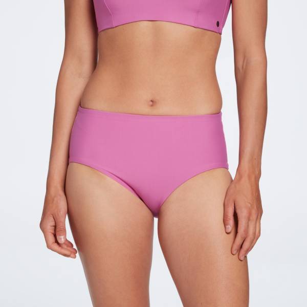 CALIA Women's Sculpt Mid Rise Bikini Bottom