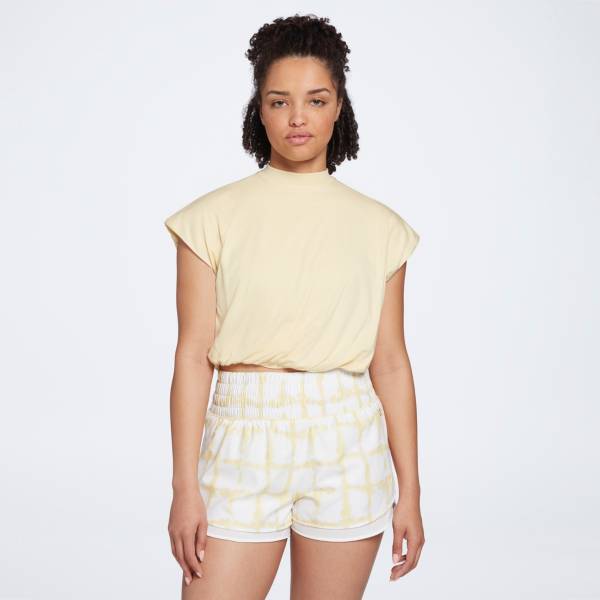 Calia Women's Everyday Twist Cropped Short Sleeve T-Shirt product image