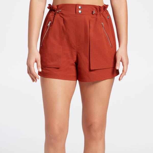 Calia Women's Woven Paperbag Shorts