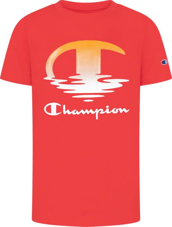 Champion Boys' Immerse Gradient C Short Sleeve T-Shirt