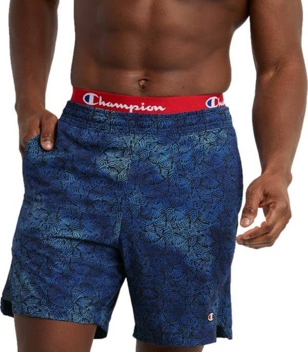 Champion Men's Sport Print 7" Shorts No Liner