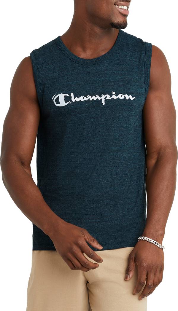 Champion Men's Graphic Powerblend Tank Top