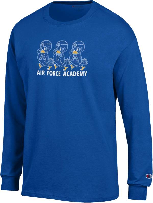 Champion Youth Air Force Falcons Royal Blue Jersey Long-Sleeve T-Shirt product image