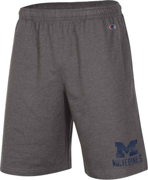 Champion Men's Michigan Wolverines Blue Training Performance Shorts