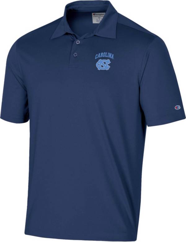 Champion Men's North Carolina Tar Heels Navy Performance Polo