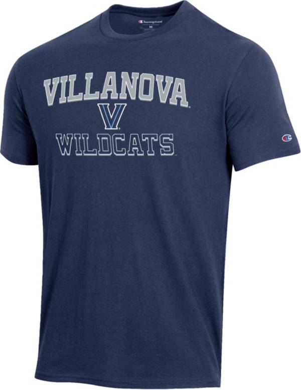 Champion Men's Villanova Wildcats Navy Crew T-Shirt product image