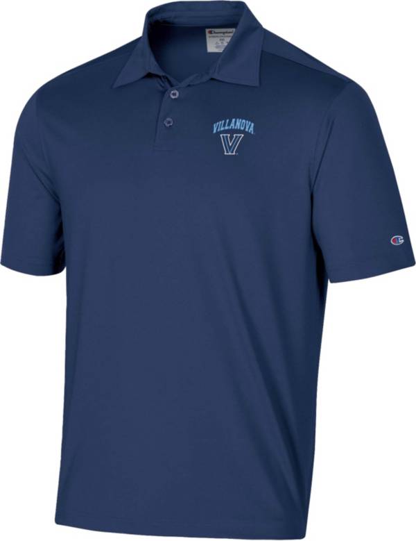 Champion Men's Villanova Wildcats Navy Performance Polo