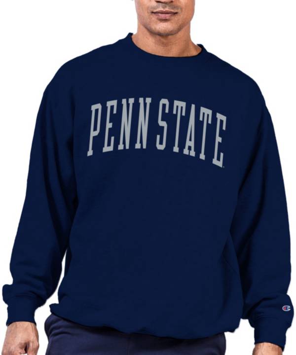 Champion Men's Big & Tall Penn State Nittany Lions Blue Reverse Weave Crew Sweatshirt product image