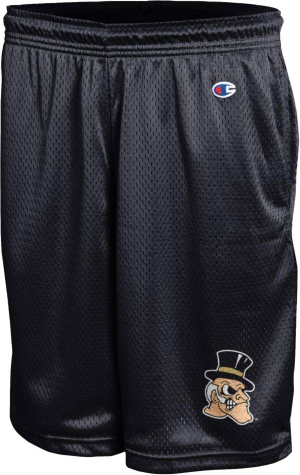 Champion Men's Wake Forest Demon Deacons Black Classic Mesh Shorts