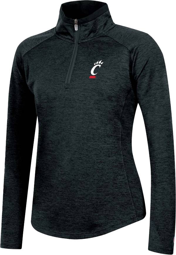Champion Women's Cincinnati Bearcats Black Promo 1/4 Zip Jacket product image