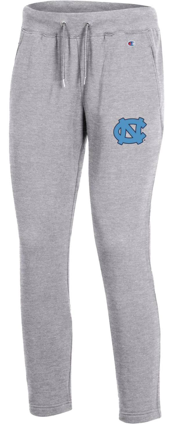 Champion Women's North Carolina Tar Heels Grey Fleece Pants