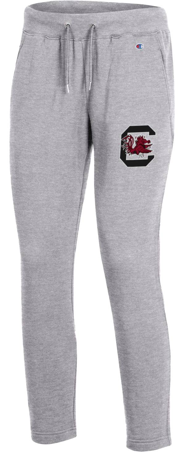 Champion Women's South Carolina Gamecocks Grey Fleece Pants