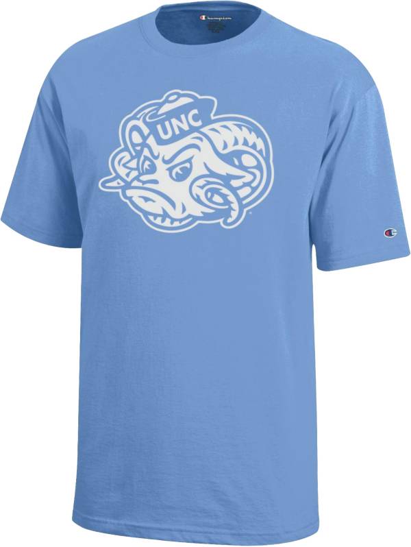 Champion Youth North Carolina Tar Heels Carolina Blue Mascot T-Shirt