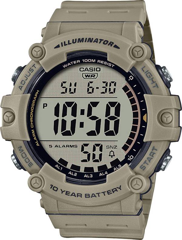 Casio Men's Large LCD HD Digital Activity Tracker product image