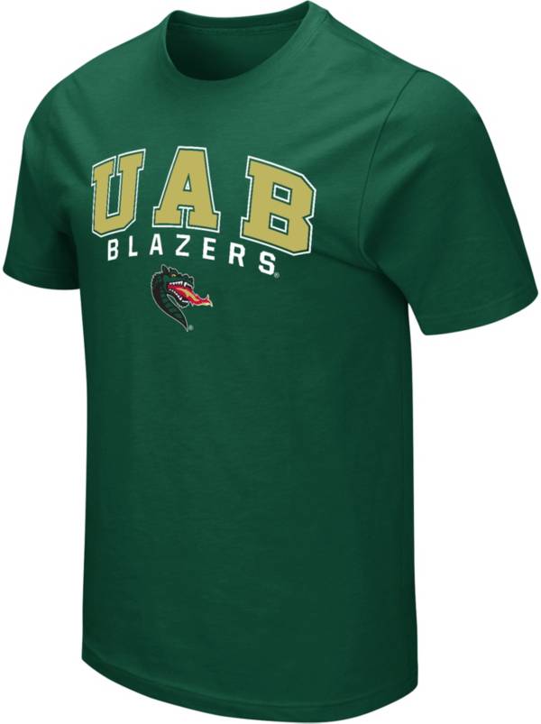 Colosseum Men's UAB Blazers Green T-Shirt