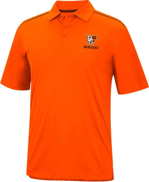 Colosseum Men's Bowling Green Falcons Orange Polo