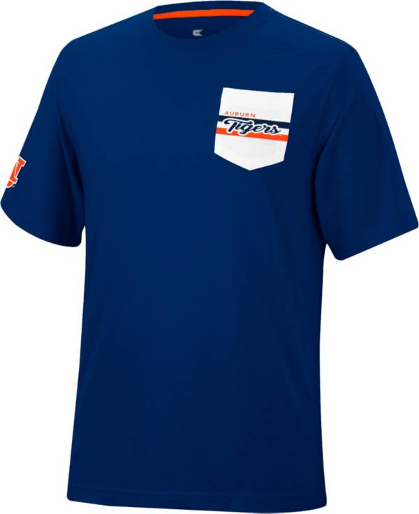 Colosseum Men's Auburn Tigers Blue League Game T-Shirt product image