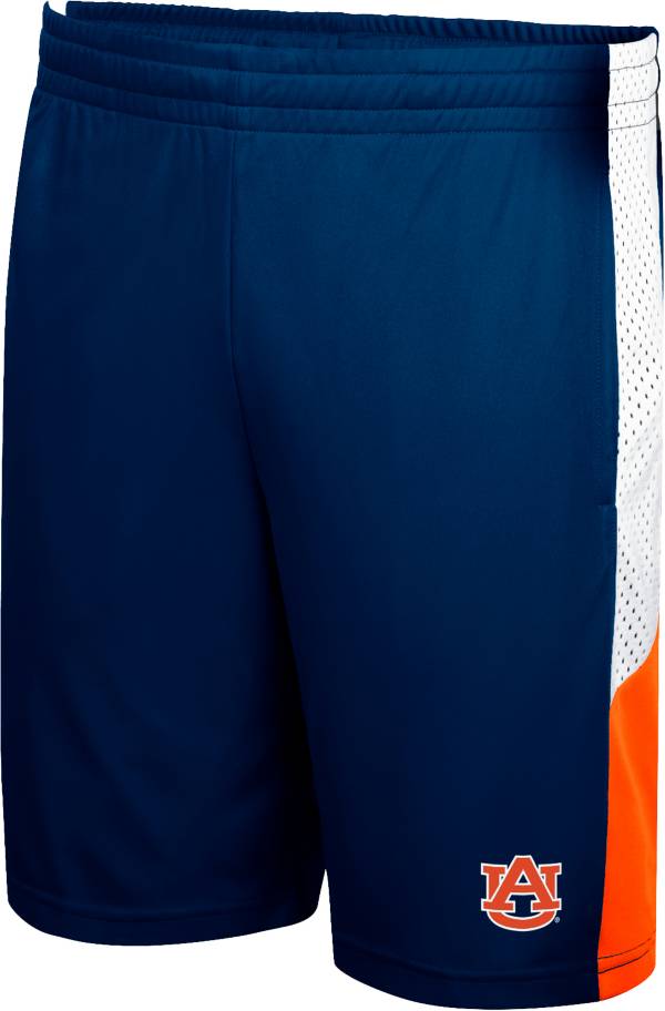 Colosseum Men's Auburn Tigers Blue Basketball Shorts