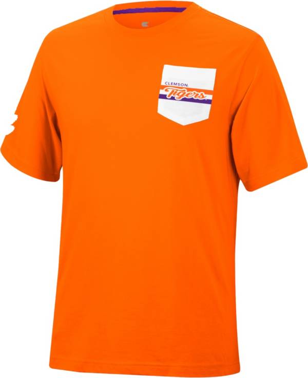 Colosseum Men's Clemson Tigers Orange League Game T-Shirt