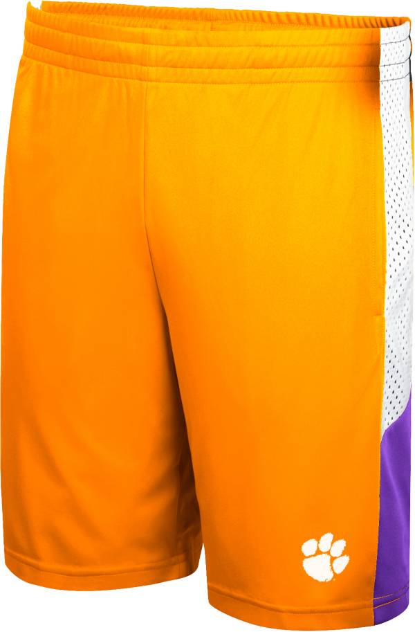 Colosseum Men's Clemson Tigers Orange Basketball Shorts product image