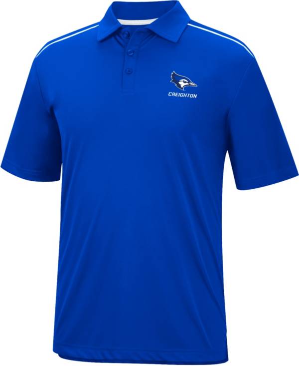 Colosseum Men's Creighton Bluejays Blue Polo