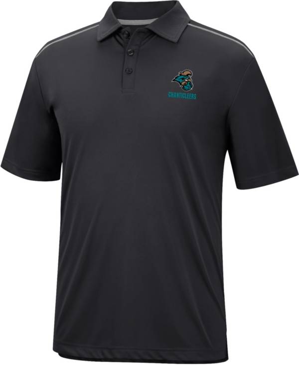 Colosseum Men's Coastal Carolina Chanticleers Black Polo