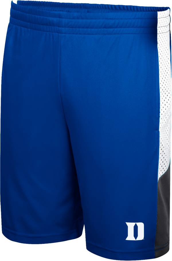 Colosseum Men's Duke Blue Devils Duke Blue Basketball Shorts