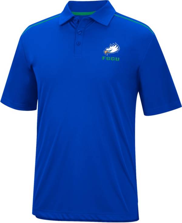 Colosseum Men's Florida Gulf Coast Eagles Cobalt Blue Polo