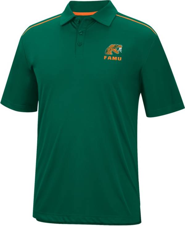 Colosseum Men's Florida A&M Rattlers Green Polo