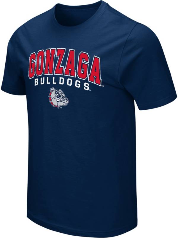 Colosseum Men's Gonzaga Bulldogs Blue T-Shirt