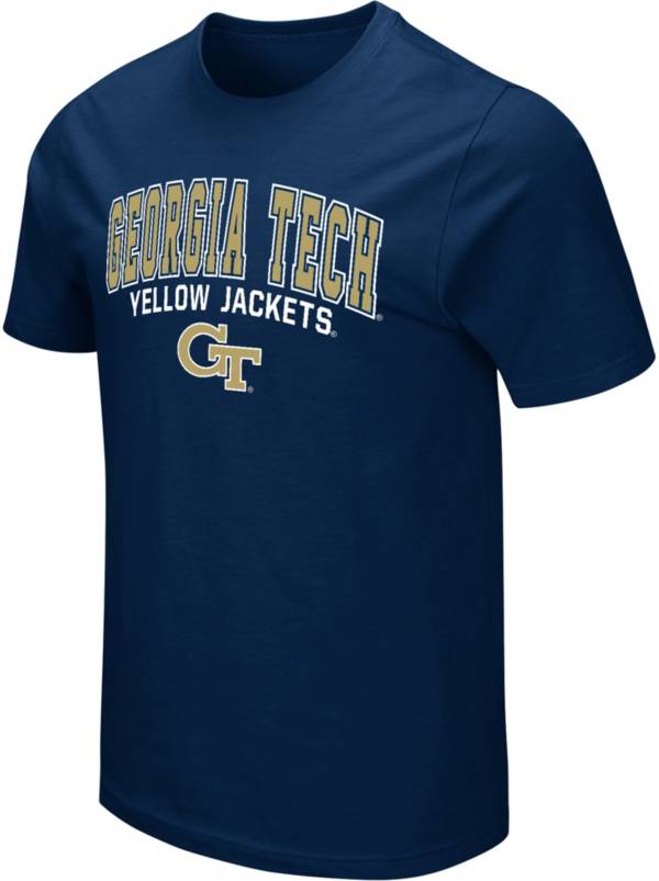 Colosseum Men's Georgia Tech Yellow Jackets Gold T-Shirt