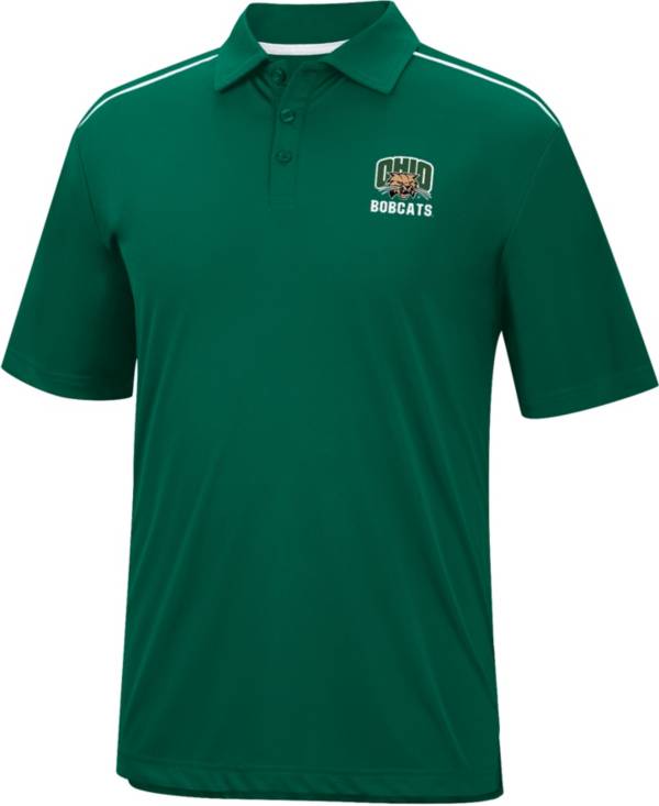 Colosseum Men's Ohio Bobcats Green Polo