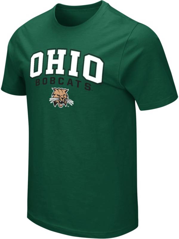 Colosseum Men's Ohio Bobcats Green T-Shirt