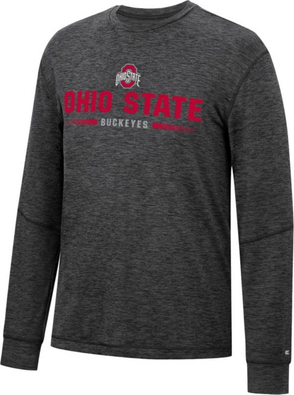 Colosseum Men's Ohio State Buckeyes Black Tournament Long Sleeve T-Shirt product image