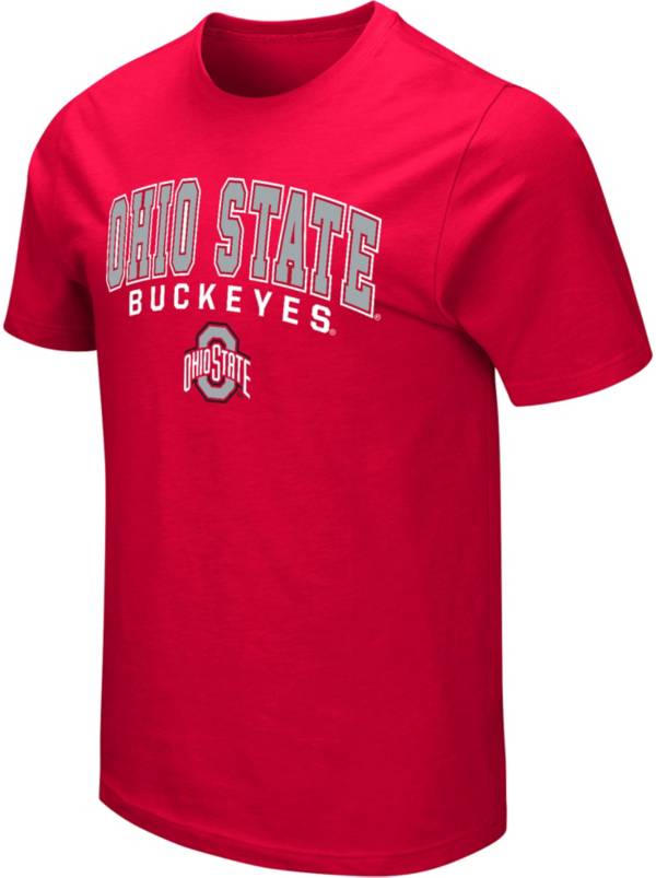 Colosseum Men's Ohio State Buckeyes Scarlet T-Shirt