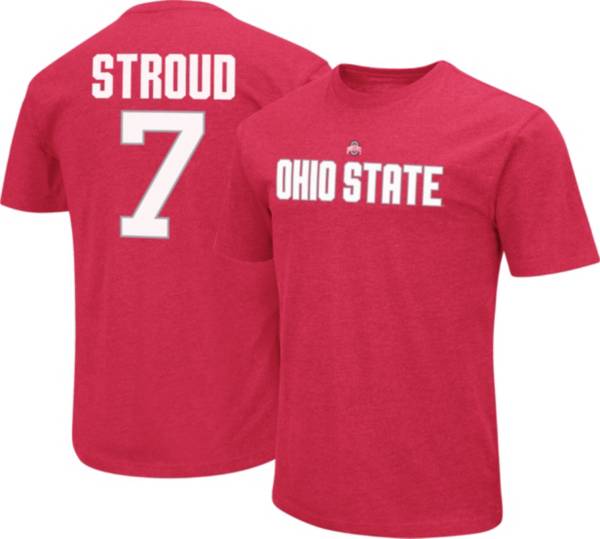 Colosseum Men's Ohio State Buckeyes Scarlet CJ Stroud #7 T-Shirt product image