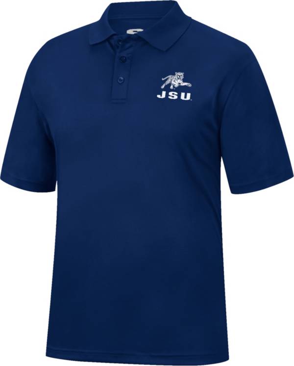 Colosseum Men's Jackson State Tigers Navy Polo