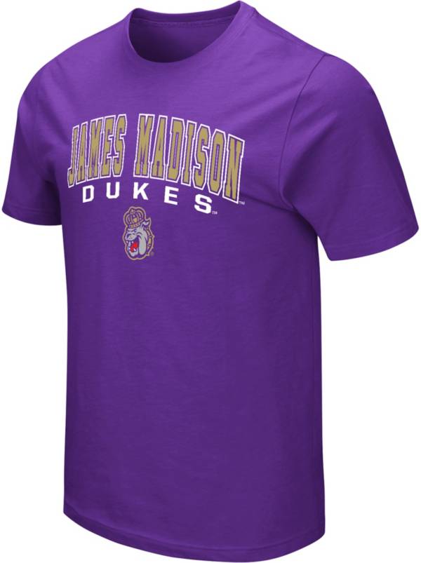 Colosseum Men's James Madison Dukes Purple T-Shirt