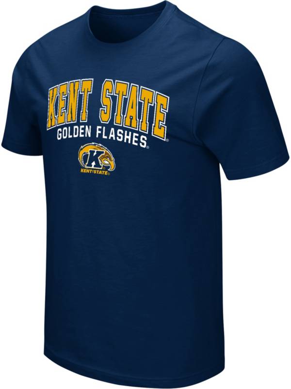 Colosseum Men's Kent State Golden Flashes Navy Blue T-Shirt product image