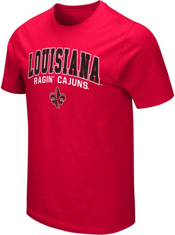 Colosseum Men's Louisiana-Lafayette Ragin' Cajuns Red T-Shirt