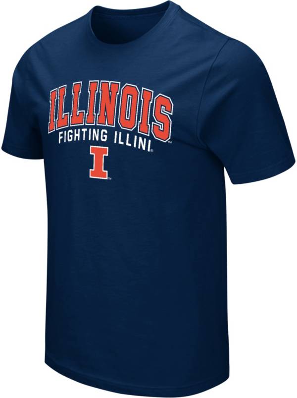 Colosseum Men's Illinois Fighting Illini Blue T-Shirt product image