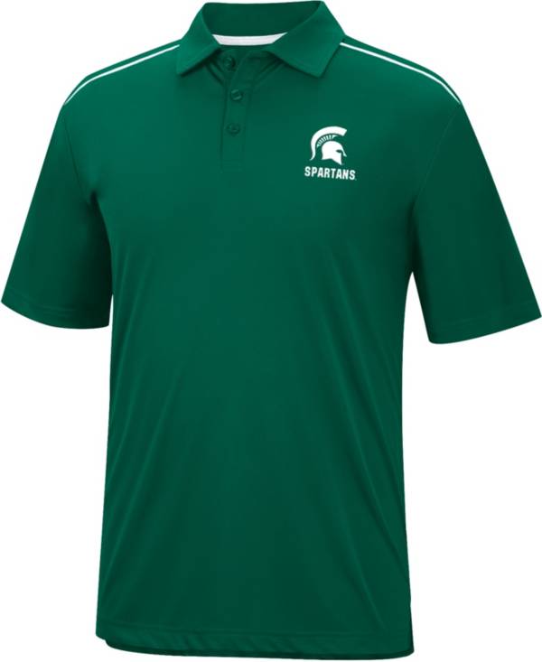 Colosseum Men's Michigan State Spartans Green Polo product image